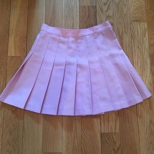 American apparel purple tennis skirt